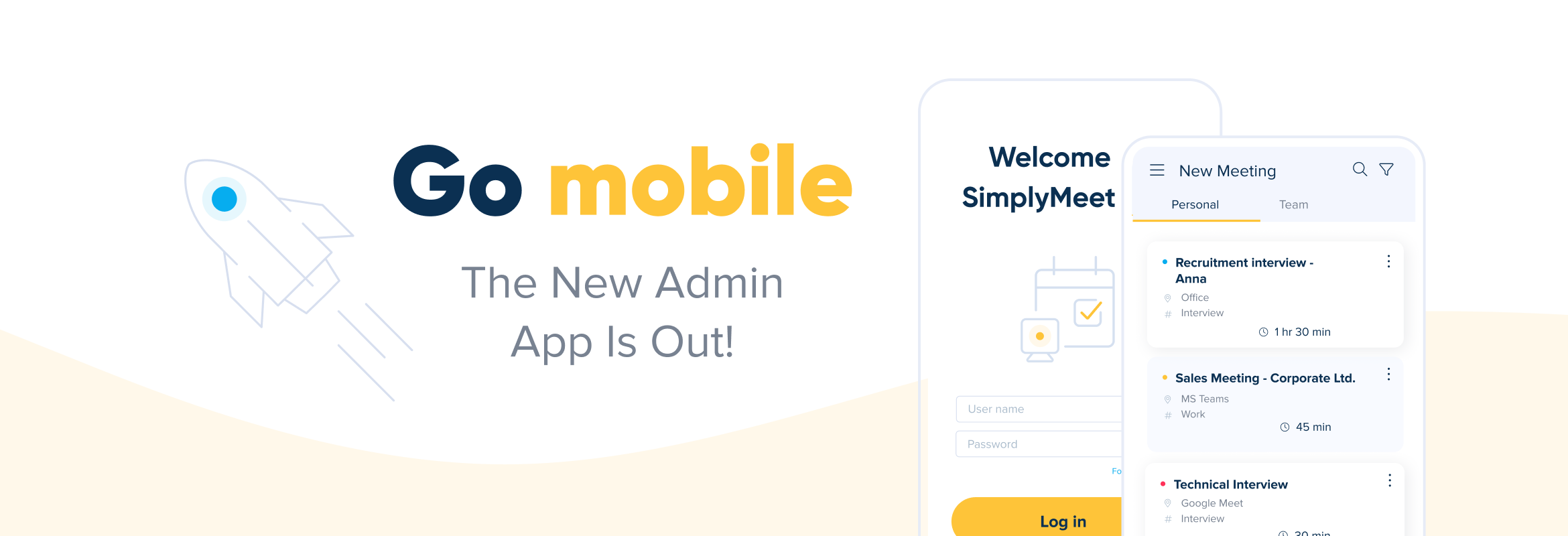 SimplyMeet.me Mobile Admin App