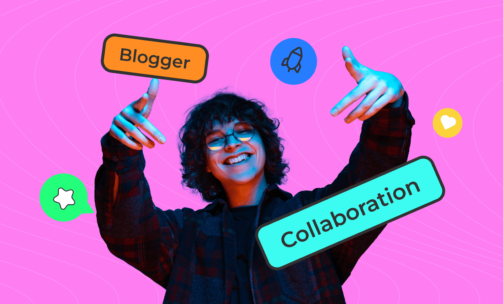 collaborate with some experts like bloggers